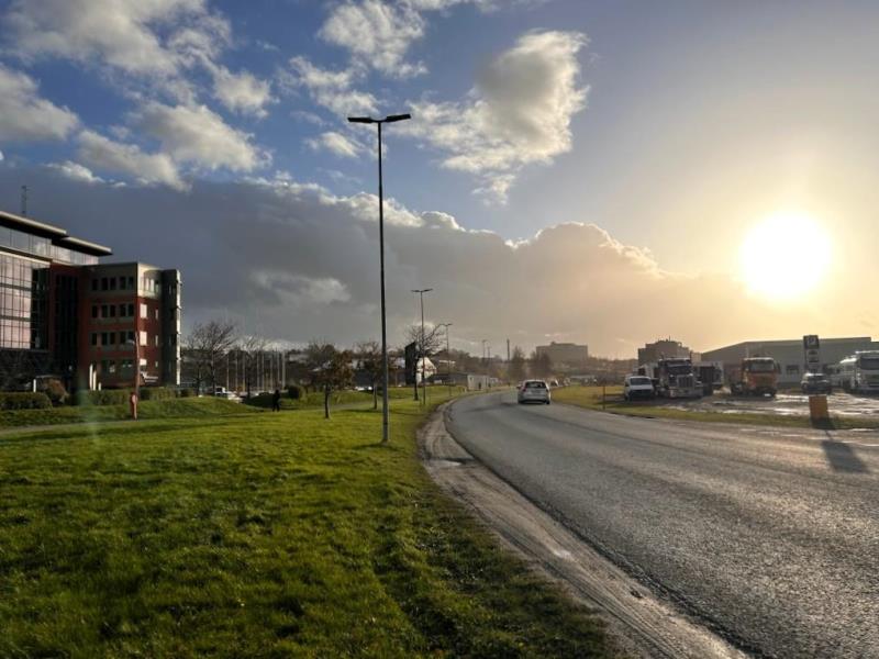 Lenke til artikkel: Bygger busstopp på Rønvikleira